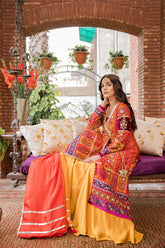 Screen Print Angrakha - Raani